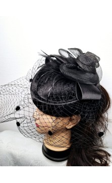 chapeau de cérémonie noire