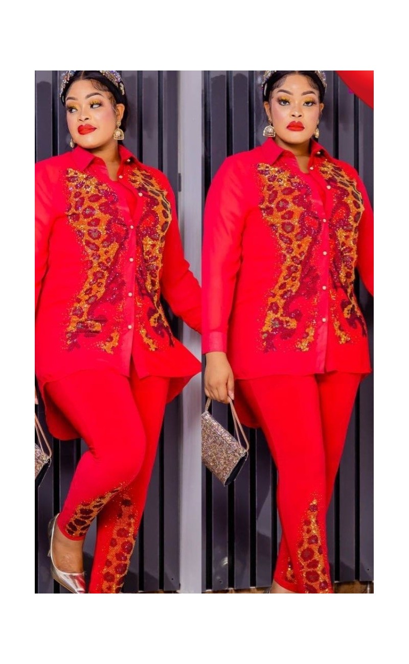red set of three pieces