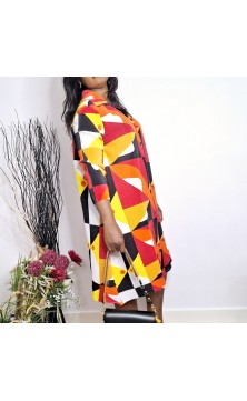 multi-colored dress, unique...