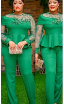green set with trousers,...